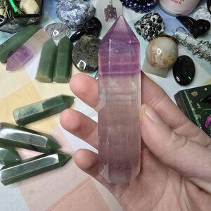 Fluorite Crystal Tower